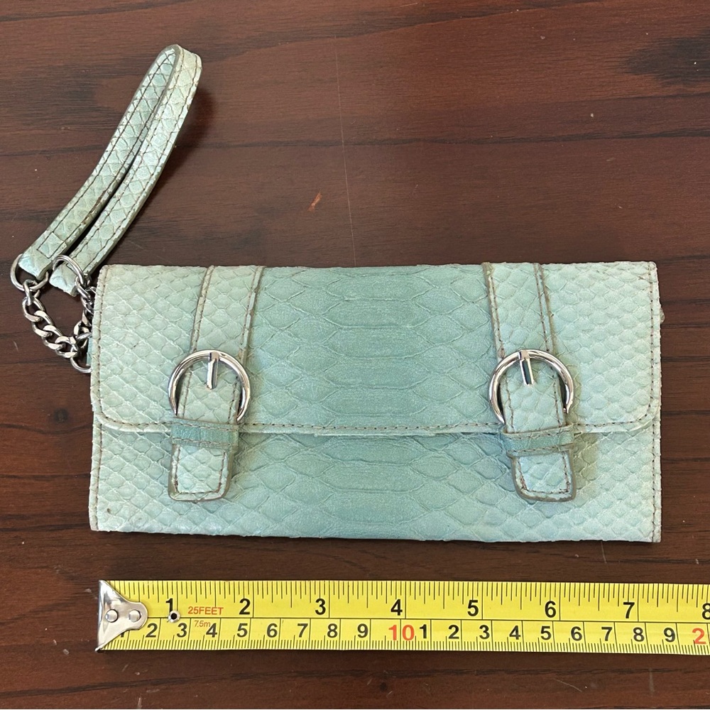 4/$15 teal wallet